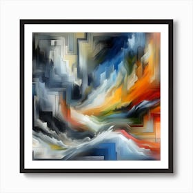 Abstract Painting 50 Art Print