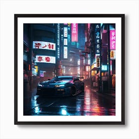 Nissan Gtr 6 Art Print