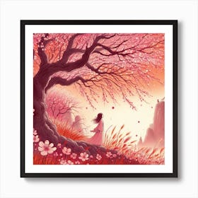 Sakura Blossom Art Print