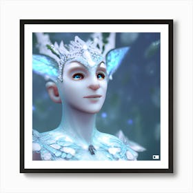 Ice Queen Art Print