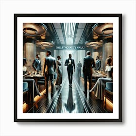 An Elegant Dining Experience At The Syndicate S V Art Print