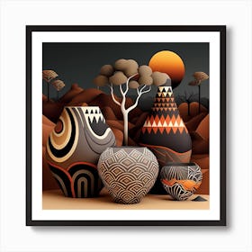 African Art Art Print