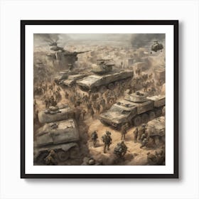 Iraq War Art Print