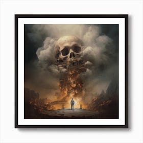 Death Cloud Art Print