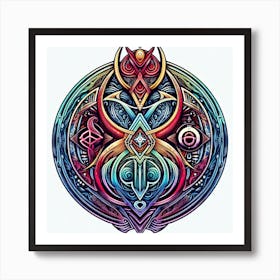 Celtic Design Art Print