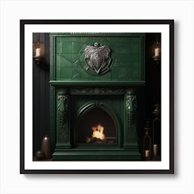 Fireplace 1 Art Print