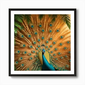 Peacock 3 Art Print