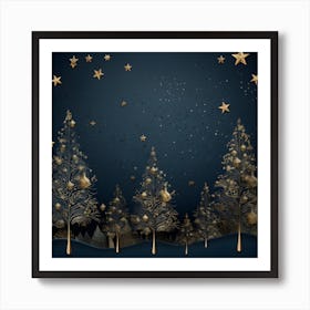 Elegant Christmas Design Series073 Art Print