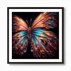 Awesome Butterfly Art Print