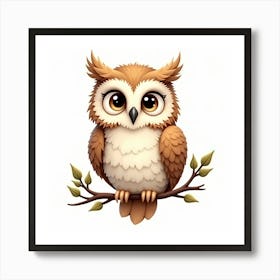 Cute Owl Poster