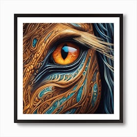 Eye Of The Dragon 1 Art Print