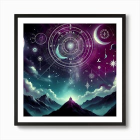 Astrology Art Print