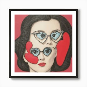 'Love' 3 Art Print