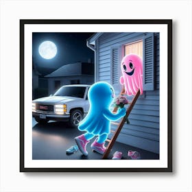 Ghosts In The Night Art Print