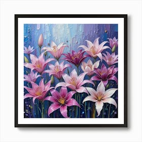 Lily Painting 3 Art Print