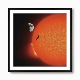 Sun And Moon 1 Art Print