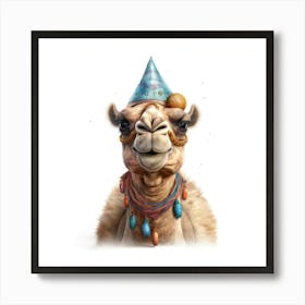 Camel Birthday Party Art Print