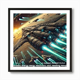 Solar Fang Combat Endurance Converted Art Print