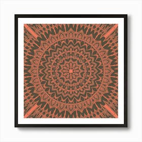 Mandala Pattern Art Print