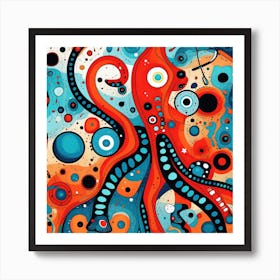 Octopus 2 Art Print