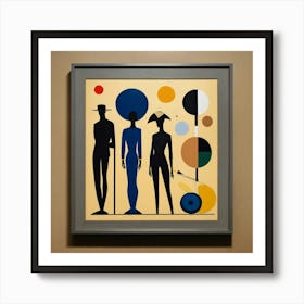 Bauhaus Minimal Painting Art Print