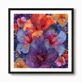 Hibiscus 6 Art Print