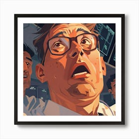 Day At The Office Art Print