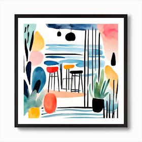 Palma Al Fresco 03 Art Print