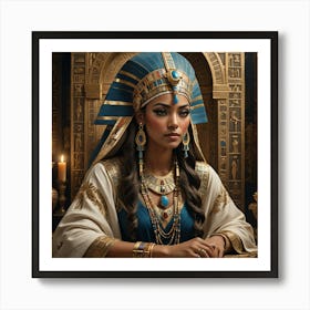 Egyptian Queen 11 Art Print