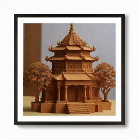 Chinese Temple 1 Art Print