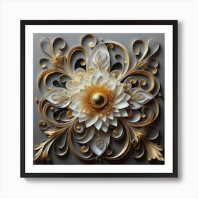 Flower Wall Art Art Print