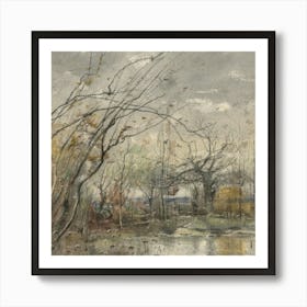 Pond d Art Print