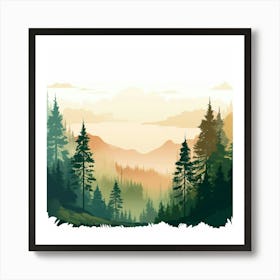 Landscape Forest Art Print