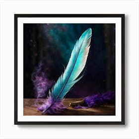 Feather Quill Art Print