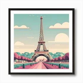 Paris Eiffel Tower 19 Art Print