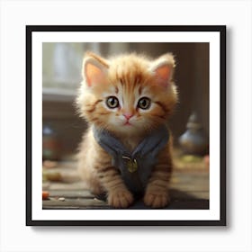 Kitty Cat Art Print