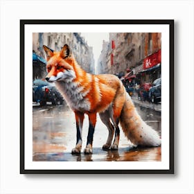 The Fairy Tale Fox Art Print