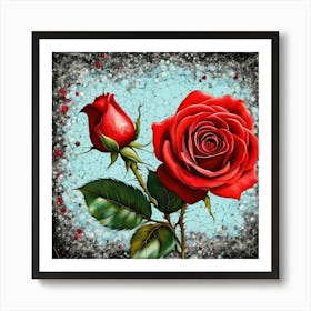 Red Roses 6 Art Print