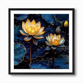 Lotus Flower 22 Art Print