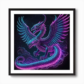 Serpent S Flight 2 Art Print