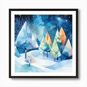 Winter Landscape 30 Art Print