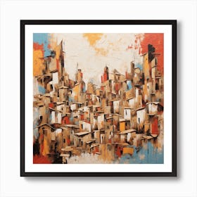 Village Art Art Print