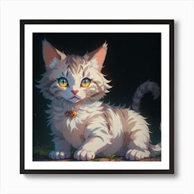 Cute Kitten, Cute Cat, Cute Kittens, Cute Cat, Cute Cat Art Print