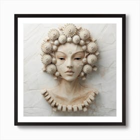 Sculpture Of A Woman 1 Art Print