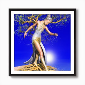 Ballerina Tree 002 Art Print