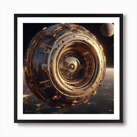 Spaceship 37 Art Print