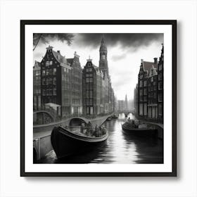 Amsterdam Canal 1 Poster