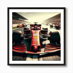 Ferrari F1 Art Print