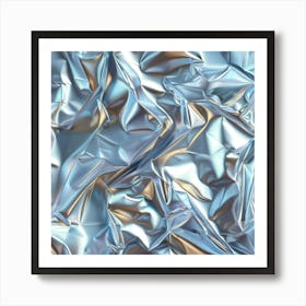 Metallic Foil Background 7 Art Print