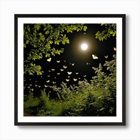 Moths Insect Lepidoptera Wings Antenna Nocturnal Flutter Attraction Lamp Camouflage Dusty (9) Art Print